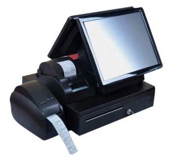 Touch-screen cash register pos machine supermarket shop in Bangladesh